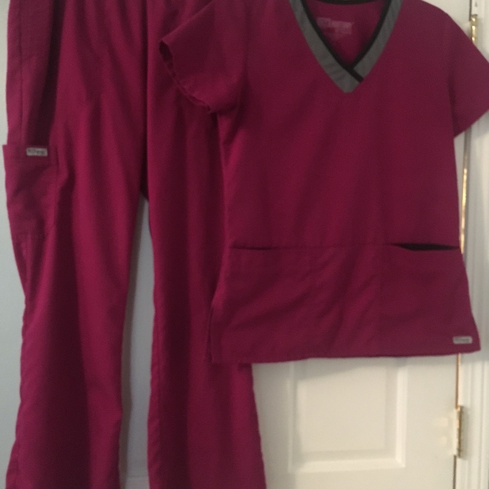 Grey’s Anatomy scrub top and pants